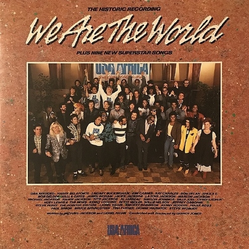 群星 - 《USA For Africa  - We Are The World 四海一家》1985 美版LP[24Bit 96KHz WAV 高解析]