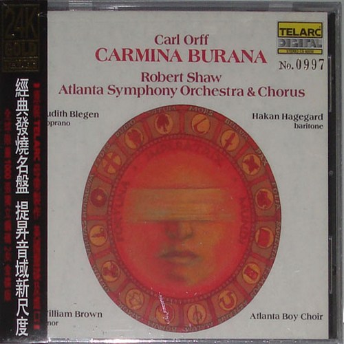 Robert Shaw-《Carl Orff Carmina Burana 布兰诗歌》经典24K金碟[WAV]