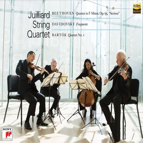 Juilliard String Quartet 茱莉亚弦乐四重奏 - Beethoven - Davidovsky -  Bartók (2018)[Hi-Res 96kHz_24bit FLAC]